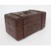 Edwardian Carved Black Forest Oak Box