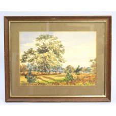 Edwardian English Landscape Watercolour