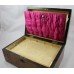 Edwardian Vanity Sewing Box Walnut Tunbridge Ware