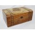 Edwardian Vanity Sewing Box Walnut Tunbridge Ware