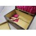 Edwardian Vanity Sewing Box Walnut Tunbridge Ware