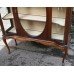 Edwardian Mahogany Inlaid Bow Glass Display Cabinet