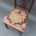 Edwardian Mahogany Nursing Chair with Upholstered Seat