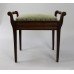 Edwardian Mahogany Piano Stool
