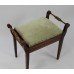 Edwardian Mahogany Piano Stool