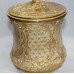 Royal Worcester Gilded Blush Biscuit Jar & Cover 1901