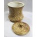 Royal Worcester Gilded Blush Biscuit Jar & Cover 1901