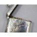 Engraved Edwardian Silver Vesta Case Birmingham 1907