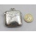 Engraved Edwardian Silver Vesta Case Birmingham 1907