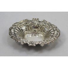 Edwardian Sterling Silver Repoussé Dish Chester 1900