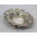 Edwardian Sterling Silver Repoussé Dish Chester 1900