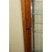 Edwardian Thin Glazed Walnut Bijouterie Display Cabinet