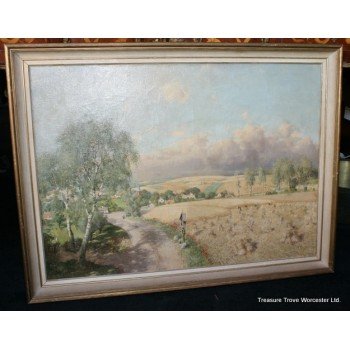 Egbertus Antonie Jansen (Dutch, 1877–1957) Oil on Canvas