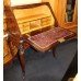 Elegant 19th c. Inlaid Rosewood & Amboyna Desk Bureau