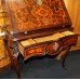 Elegant 19th c. Inlaid Rosewood & Amboyna Desk Bureau