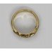 Emerald & Diamond 9 Stone 18ct Gold Ring