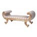 Fine Empire Style Giltwood Window Seat Banquette by Charles-Emile Moinat