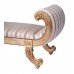 Fine Empire Style Giltwood Window Seat Banquette by Charles-Emile Moinat