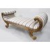 Fine Empire Style Giltwood Window Seat Banquette by Charles-Emile Moinat