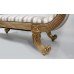 Fine Empire Style Giltwood Window Seat Banquette by Charles-Emile Moinat