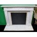 English Adam Style Statuary Marble Fire Surround