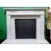 English Adam Style Statuary Marble Fire Surround