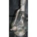 Engraved Silver Plated Glass Duck Claret Jug