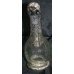 Engraved Silver Plated Glass Duck Claret Jug