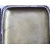 Engraved Solid Silver Early 20th c. Cigarette Case