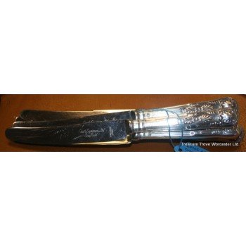 Set of 6 EPNS A1 King's Pattern Dinner Knives