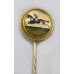 18ct Gold Essex Rock Crystal Horse Racing Stick c.1880