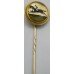 18ct Gold Essex Rock Crystal Horse Racing Stick c.1880