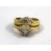 Fancy Heart Shaped Diamond Cluster Ring