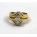 Fancy Heart Shaped Diamond Cluster Ring