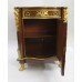 Figured Walnut & Kingwood Serpentine Side Cabinet with Ormolu Mounts