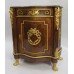 Figured Walnut & Kingwood Serpentine Side Cabinet with Ormolu Mounts