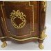 Figured Walnut & Kingwood Serpentine Side Cabinet with Ormolu Mounts