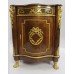 Figured Walnut & Kingwood Serpentine Side Cabinet with Ormolu Mounts