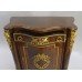 Figured Walnut & Kingwood Serpentine Side Cabinet with Ormolu Mounts