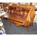 Fine Bombé Marquetry Inlaid Desk