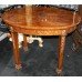 Fine Burr Walnut Carved Gilt Oval Centre Table c.1860