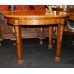 Fine Burr Walnut Carved Gilt Oval Centre Table c.1860