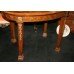 Fine Burr Walnut Carved Gilt Oval Centre Table c.1860