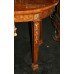 Fine Burr Walnut Carved Gilt Oval Centre Table c.1860