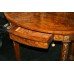 Fine Burr Walnut Carved Gilt Oval Centre Table c.1860