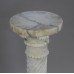 Fine Carved Alabaster Marble Pedestal