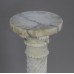 Fine Carved Alabaster Marble Pedestal