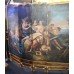 Fine Hand Painted Giltwood Classical Style Four Fold Screen Room Divider