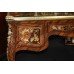 Fine Inlaid Louis XV Style Bureau Plat Writing Table Desk