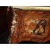 Fine Inlaid Louis XV Style Bureau Plat Writing Table Desk